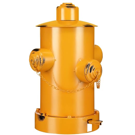 Hoolerry Fire Hydrant Trash Can Retro Creative Garbage Can by Hoolerry