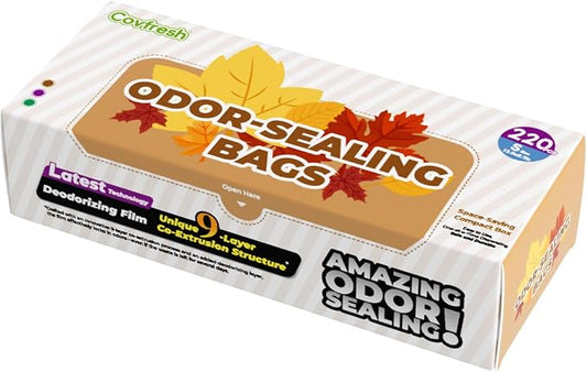 Odor Sealing Small Trash Bags Home & Food Use S-220 Count Disposable Bags by Unknown
