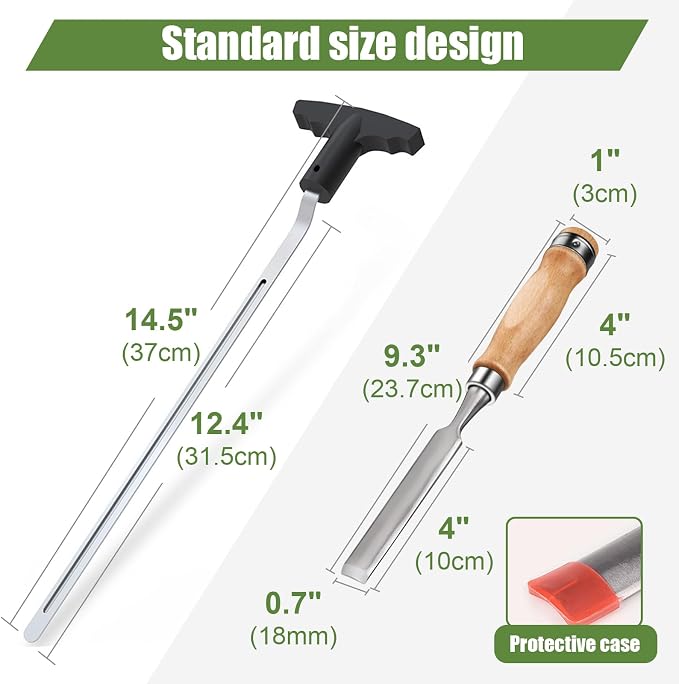 Golf Grip Removal Tool and Golf Grip Tape Removal Tool, V-Groove Grip Remover - Image 5