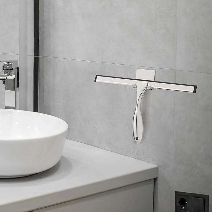 All-Purpose Stainless Steel Shower Squeegee - Image 7