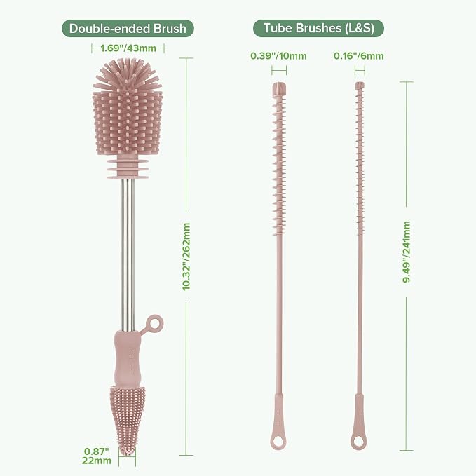 Haakaa Silicone Cleaning Brush Kit - Image 9