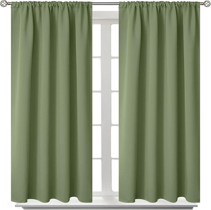 BGment Short Blackout Curtains 40 Inches Length by BGment
