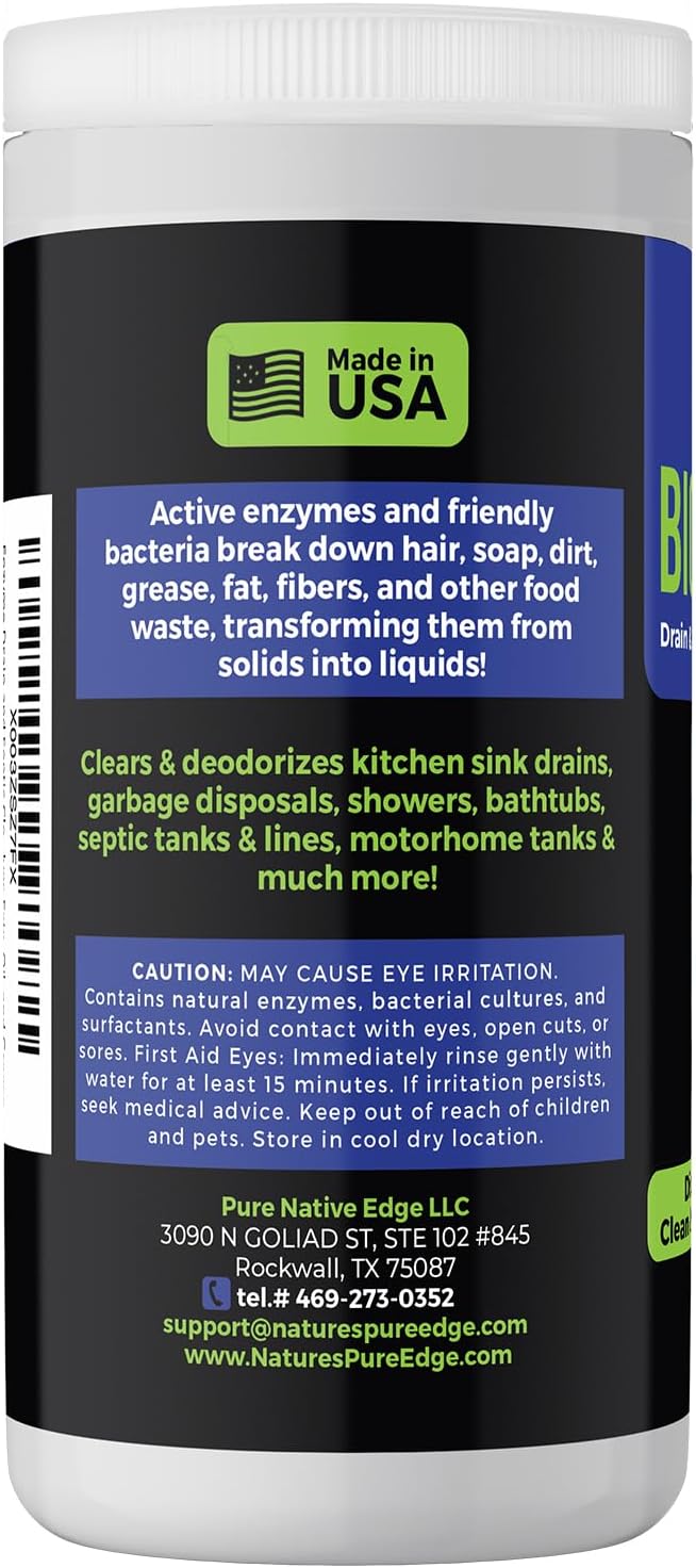 Enzyme Drain and Septic Cleaner and Friendly Bacteria Booster. Extra Large 2 - Image 3