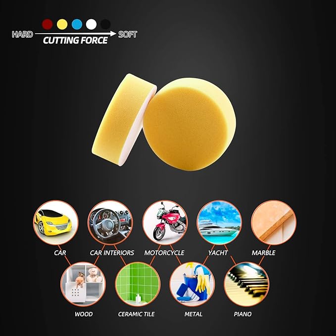 Polishing Pad, Foam Polishing Pad Kit - Image 6