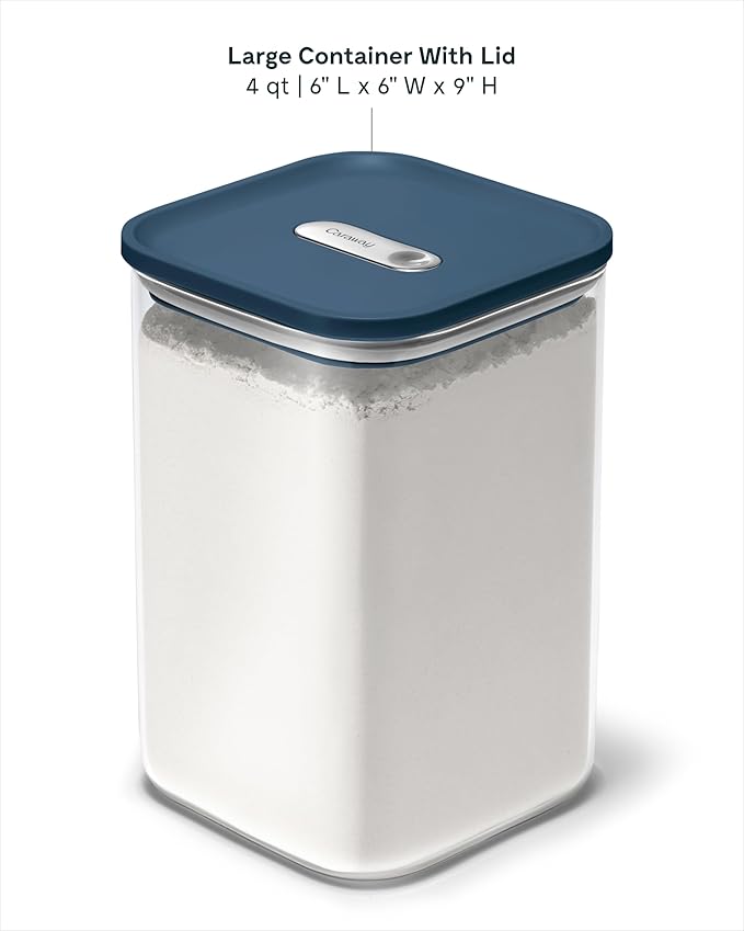 Caraway 4qt Glass Airtight Food Storage Container - Image 3