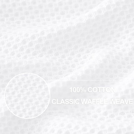 Homaxy 100% Cotton Waffle Weave Kitchen Dish Cloths, Ultra Soft Absorbent Quick - Image 2