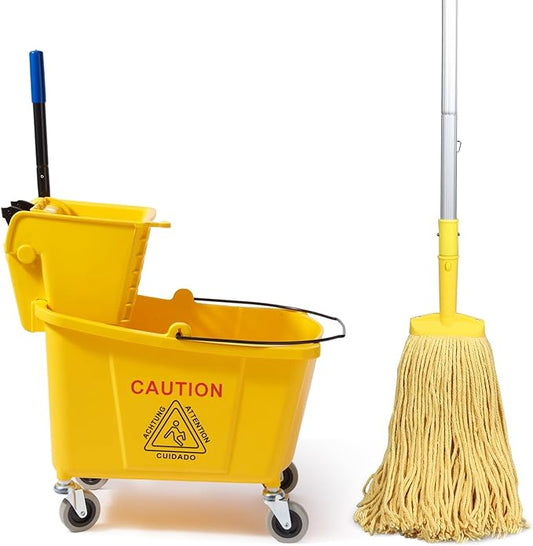 35 Quarts Commercial Mop Bucket by wajeehaa