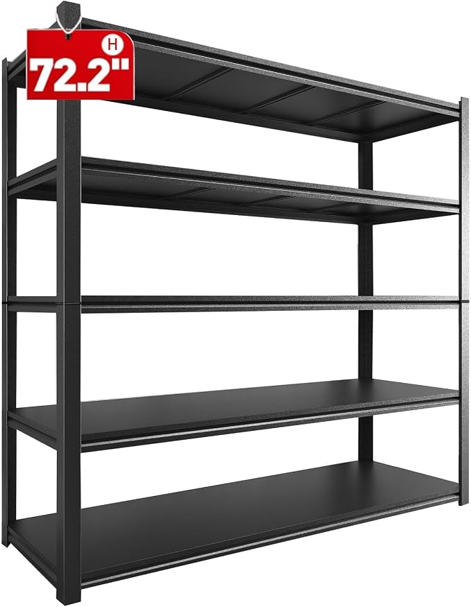 48.2" W Garage Shelving 3000LBS Storage Shelves Heavy Duty Garage Storage - Image 6