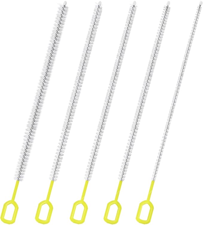 Straw Cleaner Brush Set – 10 Inch, 5 Sizes Nylon Bristles – Heavy-Duty - Image 9