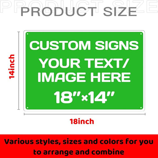 Personalized Aluminum Weatherproof Metal Signs - Image 2