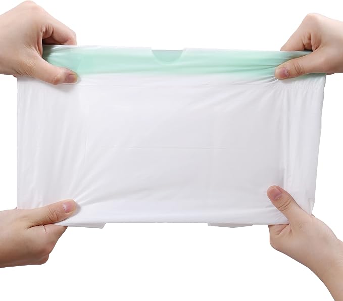8 Gallon Trash Bag 120 Count, Unscented Strong Drawstring Garbage Bag Fit 30 - Image 6