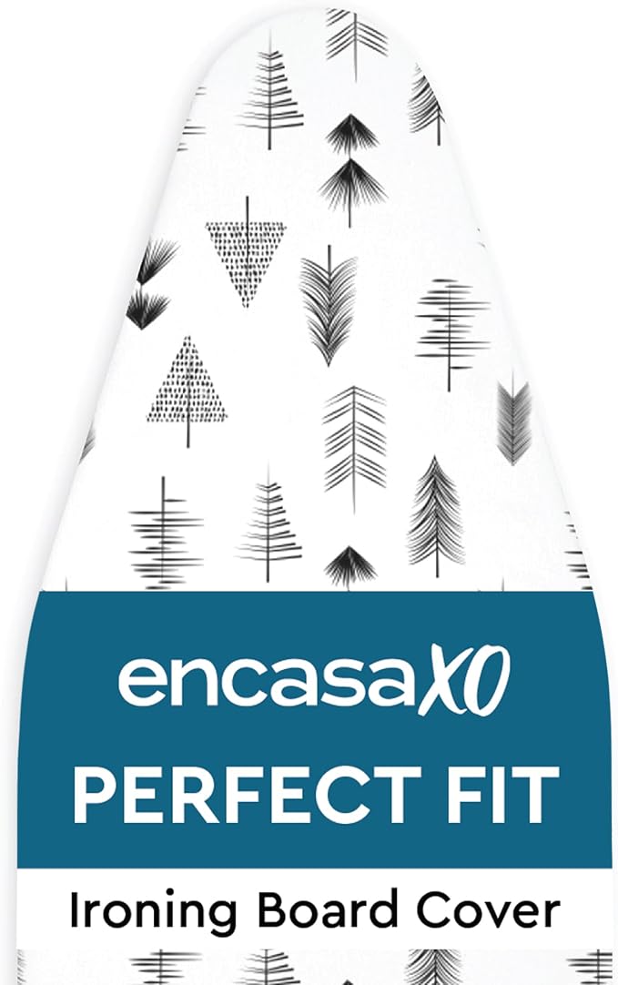 Encasa XO Ironing Board Cover and Pad 42"x14" by EncasaXO