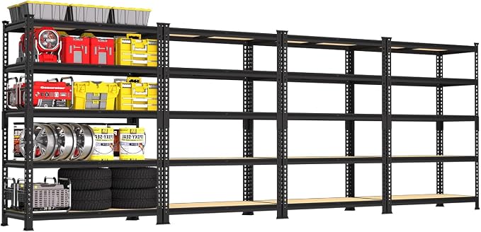 PrimeZone 35.5" x 12" x 72" Heavy Duty Storage Shelves by PrimeZone