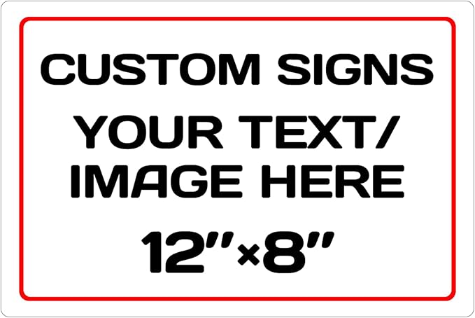 Personalized Aluminum Weatherproof Metal Sign - Image 6