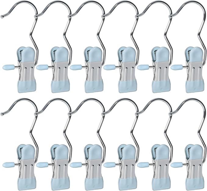 15/30/50Pcs Upgrade Double Head Clamp Dipped Clothespin by Unknown