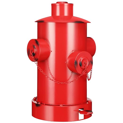 Hoolerry Fire Hydrant Trash Can Retro Creative Garbage Can by Hoolerry