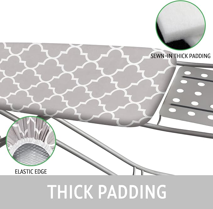 Ironing Board Cover and Pad 15x54 Inch Standard Ironing Board Cover - Image 5