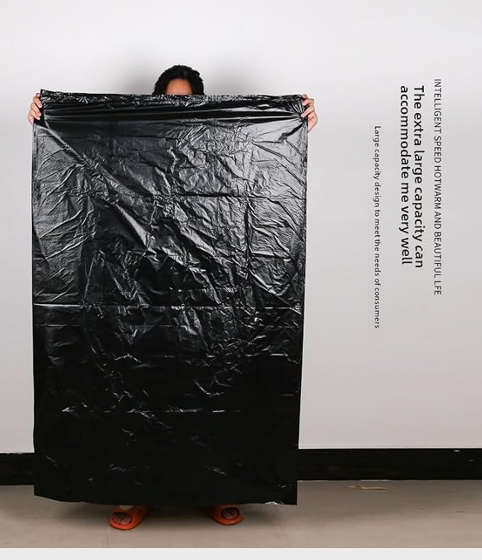 DJDBaihuo 70-gallon trash bags, 47.24" x 55.12", leak-proof & tear-resistant - Image 4
