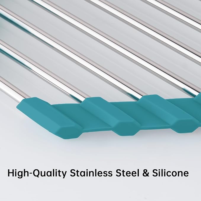 Tomorotec Triangle Roll-Up Dish Drying Rack - Image 2