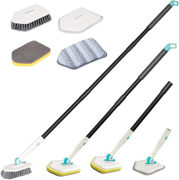 Cleaning Brush for Bathroom Kitchen Bathtube Toilet All Purpose Sponge Brush by Koksi