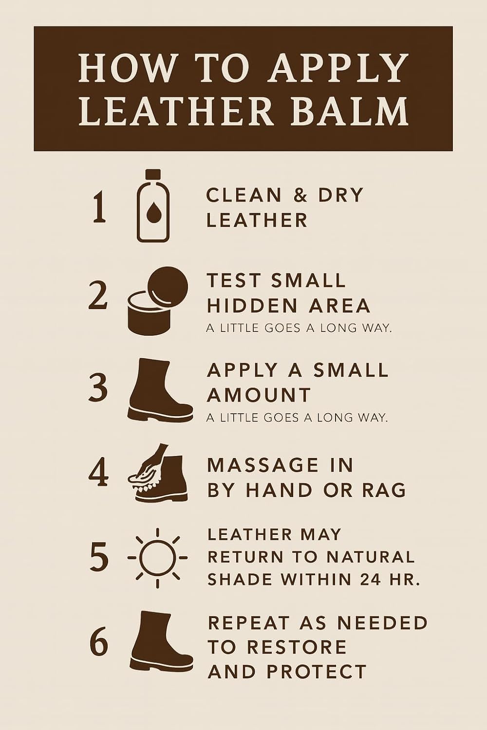 Smith’s All Natural Leather Balm – 2 oz Tin | Handmade in Maine | All-Natural Beeswax, Cocoa Butter & Almond Oil Leather Conditioner | Safe, Non-Toxic Care for Boots, Bags, and Furniture