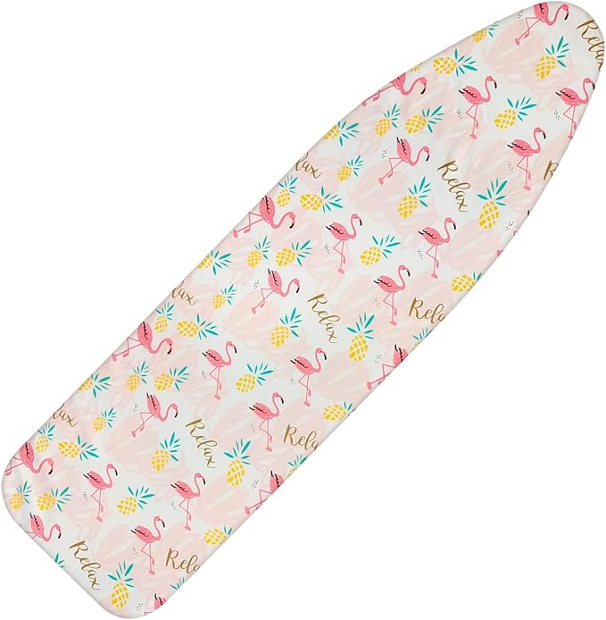 Ironing Board Cover and Pad 15x54 Inch Standard Ironing Board Cover by MEMEATY