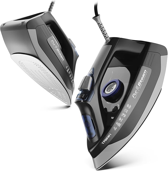 Pursteam Steam Iron for Clothes 1700W by PurSteamWorldsBestSteamers