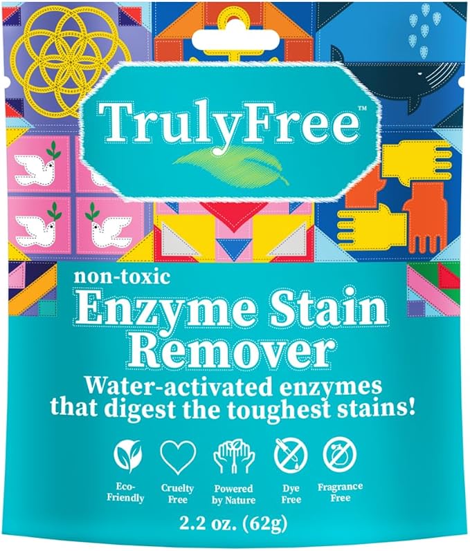 Truly Free Enzyme Laundry Stain Remover by TrulyFreeHome