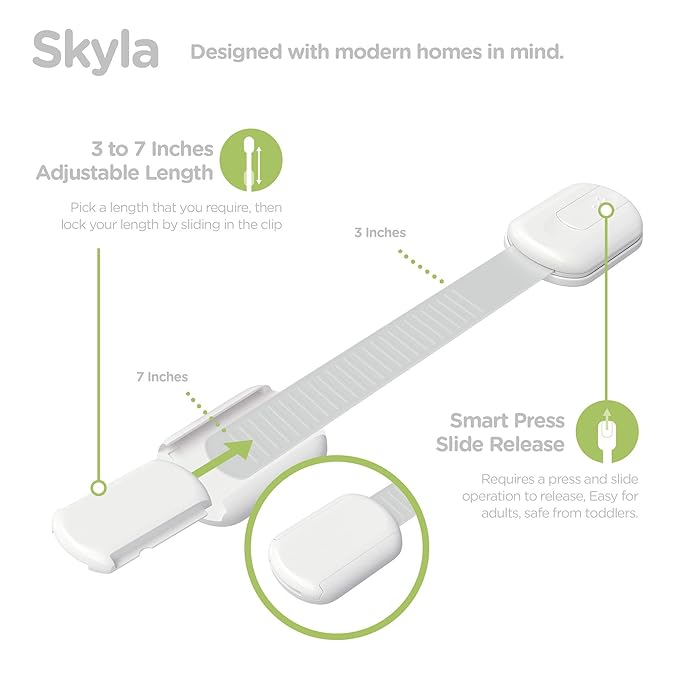 SKYLA HOMES Baby Locks Child Safety Cabinet Proofing - Image 4