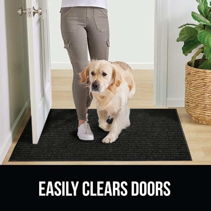 GORILLA GRIP Traffic Guard Door Mat, Heavy Duty Welcome Mats, Commercial Office - Image 5