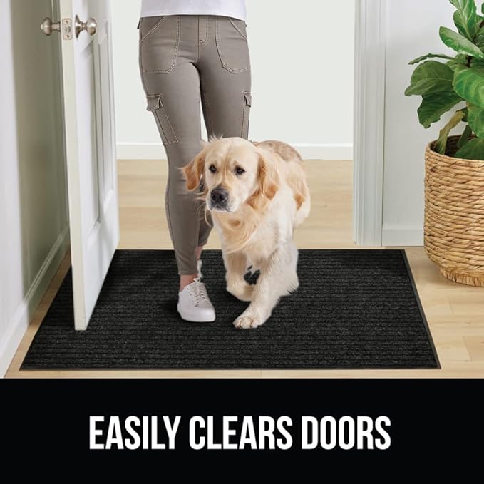 GORILLA GRIP Traffic Guard Door Mat, Heavy Duty Welcome Mats, Commercial Office - Image 5