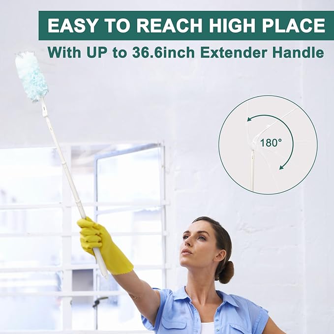 KeFanta Heavy Duty Duster Handles Replacement Compatible - Image 2
