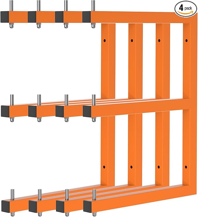 Lumber Rack Wall-Mounted Lumber Storage Rack, Heavy Duty Wood Storage Racks by Riciakik