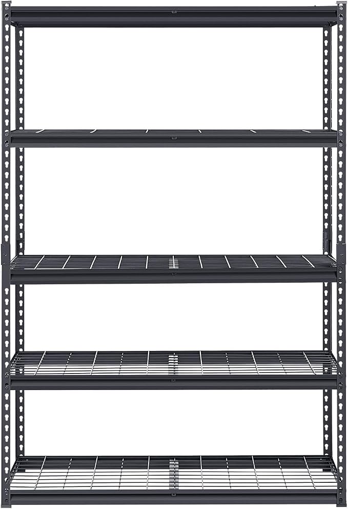 VEVOR Storage Shelves, 3000 lbs, 5 Tier Heavy Duty Garage Shelving, - Image 9
