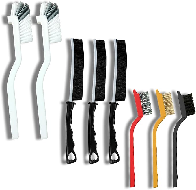 Crevice Cleaning Brush Set, Tight Spaces & More by Betanull