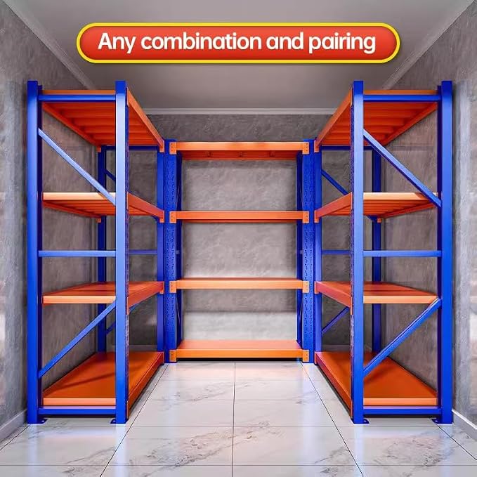 Industrial Metal Storage Shelves - Image 6