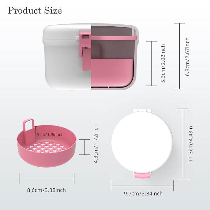 BVN Leak-Proof Denture Bath Cup - Image 2