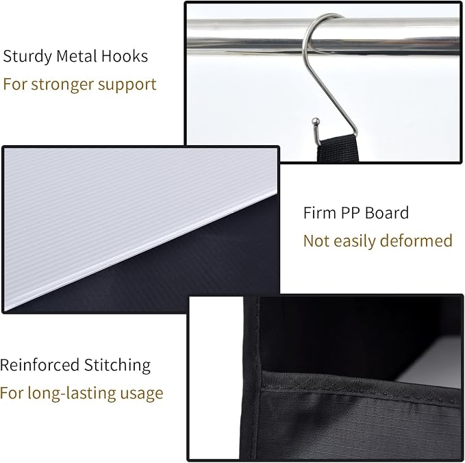 GRANNY SAYS 4-Shelf Hanging Organizer, Closet Hanging Shelves, Closet Hanging - Image 6