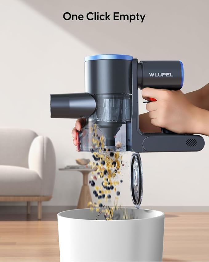 Cordless Vacuum Cleaner, 30Kpa/400W/45Mins Stick Cordless Vacuum Cleaner - Image 6