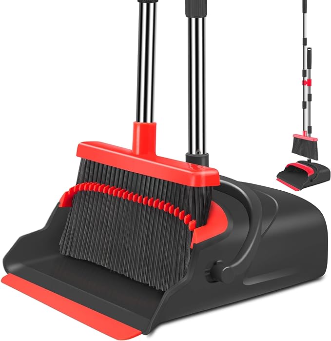 kelamayi Upgrade Broom and Dustpan Set, Broom by Kelamayi