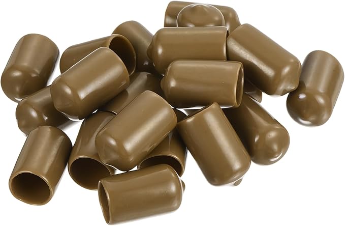 uxcell 20pcs Rubber End Caps 13mm ID Vinyl PVC Round Tube Bolt Cap Cover Screw - Image 4