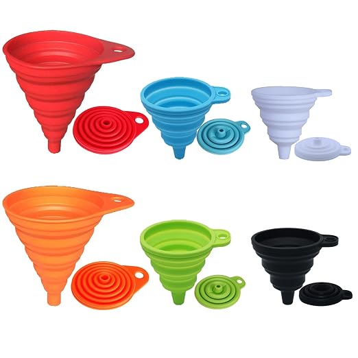 KongNai Kitchen Funnel Set, Small and Large, Kitchen Gadgets Accessories by KongNai