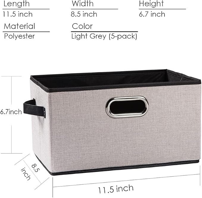 PRANDOM Fodable Storage Baskets - Image 5