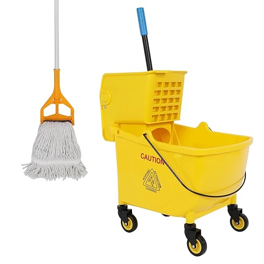 35 Qt Commercial Mop Bucket by FAHKNS