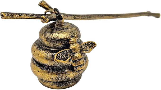 AIM & GGKK Vintage Bronze Beehive Candle Snuffer Extinguisher - Image 4