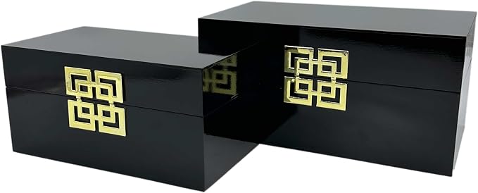 Galt International Storage Box Set Decorative Storage Box w/Hinged Lid Classic - Image 4