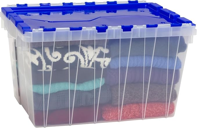 Akro-Mils KeepBox 12 Gallon Storage Container, Nesting and Stackable Plastic - Image 8