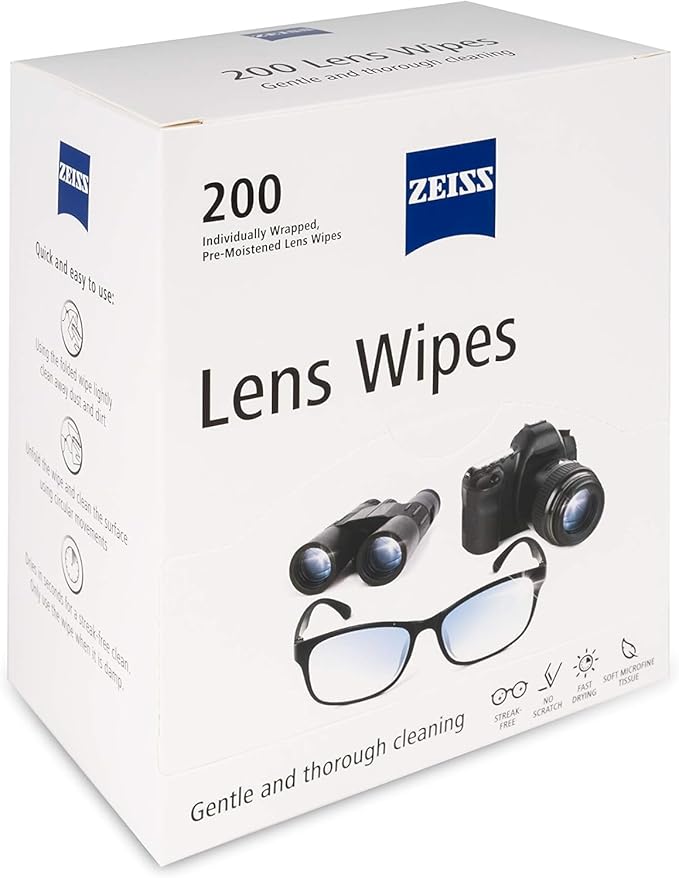 ZEISS Pre-Moistened Lens Cleaning Wipes - Image 2