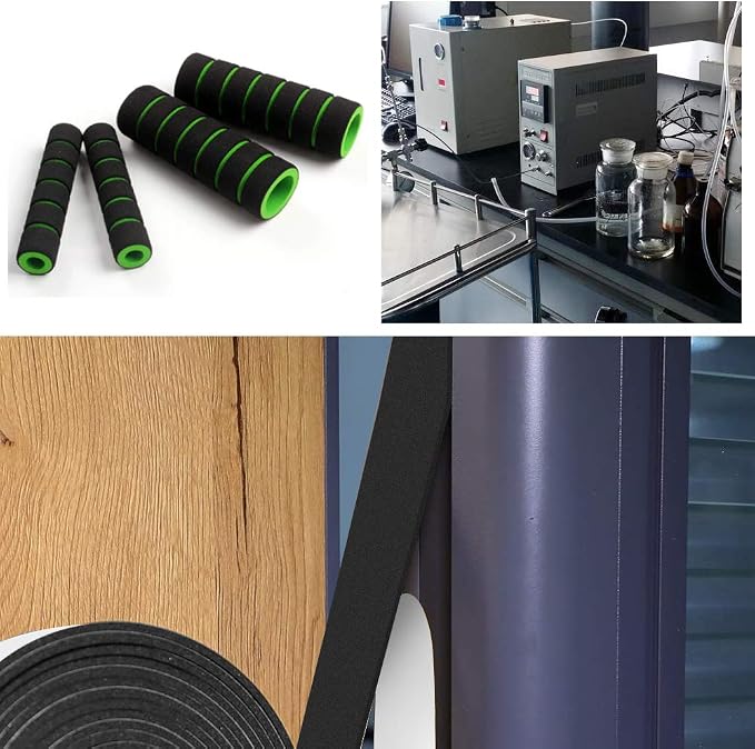 2 Rolls Foam Seal Tape for Door Window Seal Insulation, 3/4in Wx1/8in T - Image 6