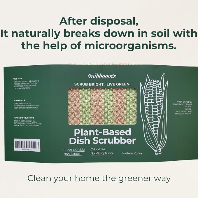 mibboom's Dish Scrubbers – Non-Scratch, Reusable Kitchen Sponges - Image 8